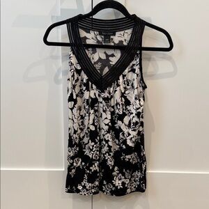 White House Black Market Floral Top